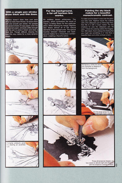 Yasuhiro Nightow Pen techniques 2