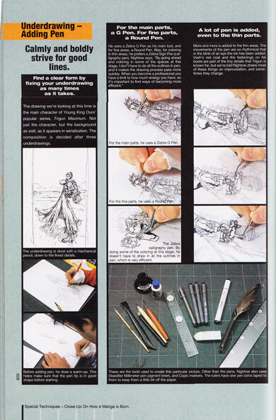 Yasuhiro Nightow Pen techniques 1